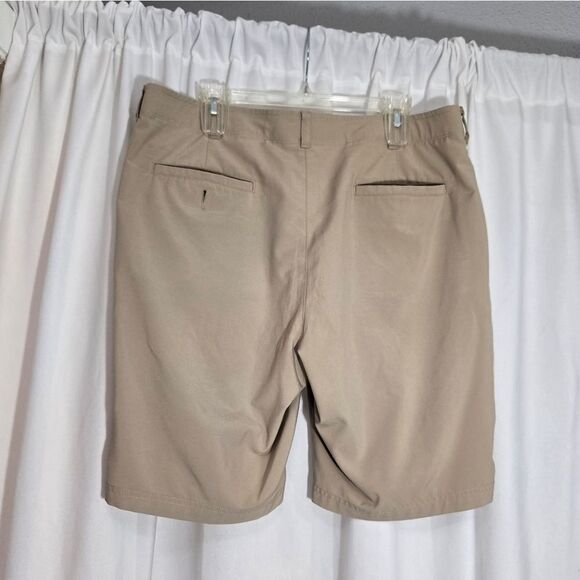 Ben Hogan Golf Performance 50 UPF sun protection tan shorts sz 38 10" inseam - Picture 4 of 7